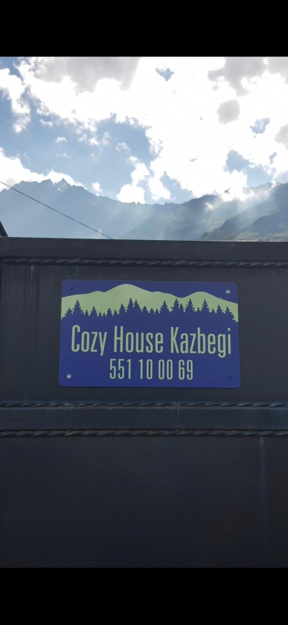 Cozy House Kazbegi Ξενοδοχείο Εξωτερικό φωτογραφία